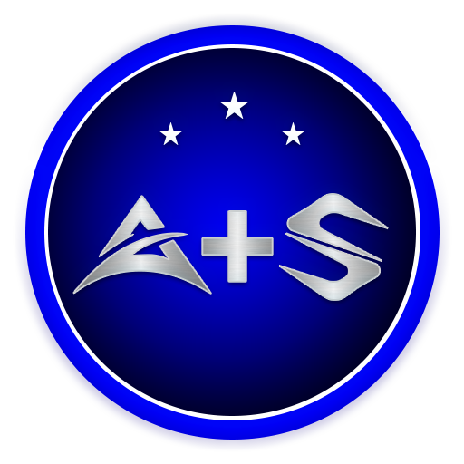 AS SOCIAL logo